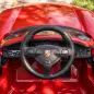 Coche Eléctrico Niños Licencia Porsche Carrera GT 12V Mando a Distancia 2,4 G 2 Motores Suspensión Arranque Suave Rojo