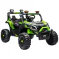 Coche Eléctrico Niños 2 Plazas UTV 24V 2 Motores Batería Litio Control Remoto Suspensión Arranque Suave 3-8 Años Verde Coche Eléctrico Niños 2 Plazas UTV 24V 2 Motores Batería Litio Control Remoto Suspensión Arranque Suave 3-8 Años Verde