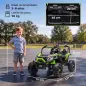 Coche Eléctrico Niños 2 Plazas UTV 24V 2 Motores Batería Litio Control Remoto Suspensión Arranque Suave 3-8 Años Verde Coche Eléctrico Niños 2 Plazas UTV 24V 2 Motores Batería Litio Control Remoto Suspensión Arranque Suave 3-8 Años Verde