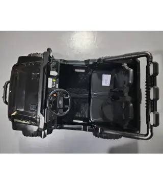 Coche Eléctrico Niños 24V 2 Plazas Batería de Litio Control Remoto 2 Motores Suspensión Trasera Arranque Suave Negro