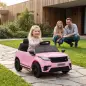 Coche Eléctrico SUV Niños Licencia Range Rover Velar 12V Control Remoto Batería Litio 2 Motores Suspensión 2-4Años Rosa Coche Eléctrico SUV Niños Licencia Range Rover Velar 12V Control Remoto Batería Litio 2 Motores Suspensión 2-4Años Rosa