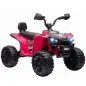 Quad Eléctrico Niños 24V 2 Plazas 2 Motores 120 W Batería de Litio Suspensión Arranque Suave 4-6 km/h 3-8 Años Rosa Quad Eléctrico Niños 24V 2 Plazas 2 Motores 120 W Batería de Litio Suspensión Arranque Suave 4-6 km/h 3-8 Años Rosa