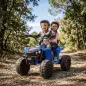 Quad Eléctrico Niños 24V 2 Plazas 2 Motores 120 W Batería de Litio Suspensión Arranque Suave 4-6 km/h 3-8 Años Azul Quad Eléctrico Niños 24V 2 Plazas 2 Motores 120 W Batería de Litio Suspensión Arranque Suave 4-6 km/h 3-8 Años Azul