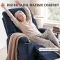 Sillón Relax Reclinable Eléctrico Levanta Personas Mayores con Masaje Calor Portavasos Mando Bolsillos Azul Oscuro Sillón Relax Reclinable Eléctrico Levanta Personas Mayores con Masaje Calor Portavasos Mando Bolsillos Azul Oscuro