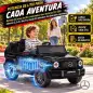 Coche Eléctrico Niños 12V Mercedes-AMG G63 Control Remoto 2 Motores Suspensión Trasera Arranque Suave Música Negro