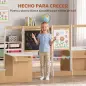 Mesa Infantil con Silla 5 en 1 con Pizarra Negra/Blanca y Rollo de Papel Almacenaje 4 Vasos de Pintura 3-8 Años Blanco Mesa Infantil con Silla 5 en 1 con Pizarra Negra/Blanca y Rollo de Papel Almacenaje 4 Vasos de Pintura 3-8 Años Blanco
