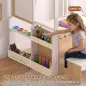 Mesa Infantil con Silla 5 en 1 con Pizarra Negra/Blanca y Rollo de Papel Almacenaje 4 Vasos de Pintura 3-8 Años Blanco Mesa Infantil con Silla 5 en 1 con Pizarra Negra/Blanca y Rollo de Papel Almacenaje 4 Vasos de Pintura 3-8 Años Blanco