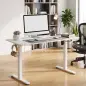 Escritorio Elevable Eléctrico 120x60 cm Altura Ajustable 72-120 cm 3 Memorias Silencioso 2 Ganchos 2 Pasacables Blanco Escritorio Elevable Eléctrico 120x60 cm Altura Ajustable 72-120 cm 3 Memorias Silencioso 2 Ganchos 2 Pasacables Blanco
