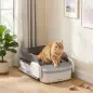 Arenero Gatos Autolimpiable Abierto Control por APP Sensores de Seguridad Capacidad de 10 L sin Olores Entrada Baja