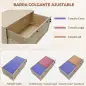 Armario Archivador de 2 Cajones de Ratán Bohemio con Cerraduras Barras para Carpetas, A4 y Legal 75x40x71,5 cm Roble Armario Archivador de 2 Cajones de Ratán Bohemio con Cerraduras Barras para Carpetas, A4 y Legal 75x40x71,5 cm Roble