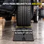 Juego 2 Rampas para Coches de HDPE Carga 2 Toneladas para Coches Estándares Furgonetas Pequeñas 90x29,5x22,5 cm Negro Juego 2 Rampas para Coches de HDPE Carga 2 Toneladas para Coches Estándares Furgonetas Pequeñas 90x29,5x22,5 cm Negro
