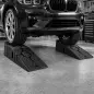 Juego 2 Rampas para Coches de HDPE Carga 2 Toneladas para Coches Estándares Furgonetas Pequeñas 90x29,5x22,5 cm Negro Juego 2 Rampas para Coches de HDPE Carga 2 Toneladas para Coches Estándares Furgonetas Pequeñas 90x29,5x22,5 cm Negro