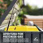 Arcón Exterior 400L Baúl de Almacenaje Exterior de Acero Galvanizado Resistente a la Intemperie con Cerradura Gris Arcón Exterior 400L Baúl de Almacenaje Exterior de Acero Galvanizado Resistente a la Intemperie con Cerradura Gris