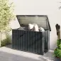 Arcón Exterior 400L Baúl de Almacenaje Exterior de Acero Galvanizado Resistente a la Intemperie con Cerradura Gris Arcón Exterior 400L Baúl de Almacenaje Exterior de Acero Galvanizado Resistente a la Intemperie con Cerradura Gris