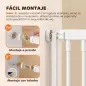 Barrera de Seguridad Perros Gatos Extra Alta 180 cm Extensible 74-100 cm para Puerta Escalera Montaje a Presión Blanco Barrera de Seguridad Perros Gatos Extra Alta 180 cm Extensible 74-100 cm para Puerta Escalera Montaje a Presión Blanco