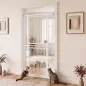 Barrera de Seguridad Perros Gatos Extra Alta 180 cm Extensible 74-100 cm para Puerta Escalera Montaje a Presión Blanco Barrera de Seguridad Perros Gatos Extra Alta 180 cm Extensible 74-100 cm para Puerta Escalera Montaje a Presión Blanco