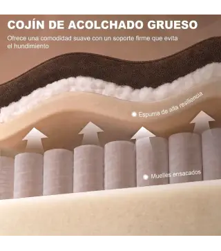 Sillón Relax Reclinable Eléctrico Levanta Personas Mayores con Masaje Calor Portavasos Mando Bolsillos Marrón Oscuro