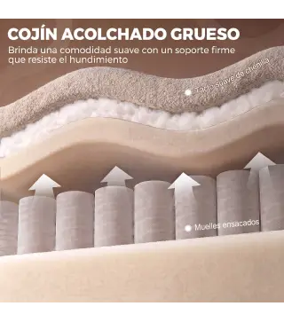 Sillón Relax Reclinable Eléctrico Levanta Personas 155° de Chenilla con Mando Asiento de Muelles Reposapiés Marrón