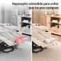 Sillón Relax Reclinable Eléctrico Levanta Personas con 8 Puntos Masaje y Calor Lumbar Puerto USB Mando Reposapiés Crema Sillón Relax Reclinable Eléctrico Levanta Personas con 8 Puntos Masaje y Calor Lumbar Puerto USB Mando Reposapiés Crema