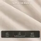 Sillón Relax Reclinable Eléctrico Levanta Personas con 8 Puntos Masaje y Calor Lumbar Puerto USB Mando Reposapiés Crema Sillón Relax Reclinable Eléctrico Levanta Personas con 8 Puntos Masaje y Calor Lumbar Puerto USB Mando Reposapiés Crema