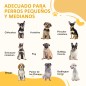 Parque para Perros de 6 Paneles Ajustable Valla Metálica para Mascotas con Marco de Acero 82,5-150x79x81 cm Negro Parque para Perros de 6 Paneles Ajustable Valla Metálica para Mascotas con Marco de Acero 82,5-150x79x81 cm Negro