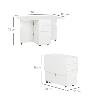 Mesa Plegable Cocina