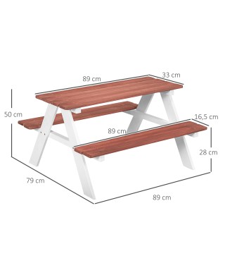 Mesa Picnic infantil