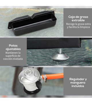 Plancha de Gas