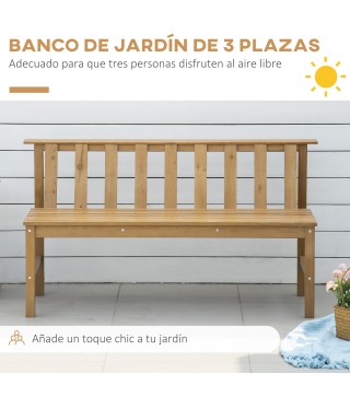 Banco de Jardín
