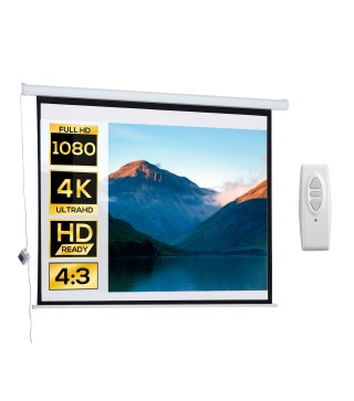 Pantalla del Proyector Eléctrica