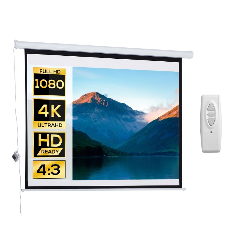 Pantalla del Proyector Eléctrica Pantalla del Proyector Eléctrica