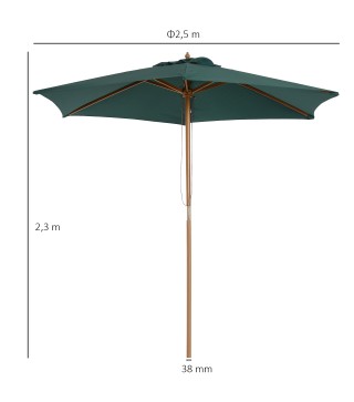 Parasol de Jardín