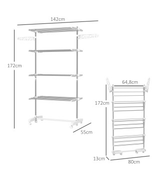 Tendedero Plegable