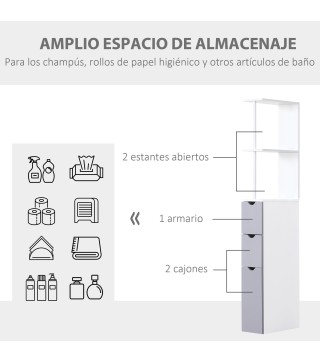 Armario Alto de Baño