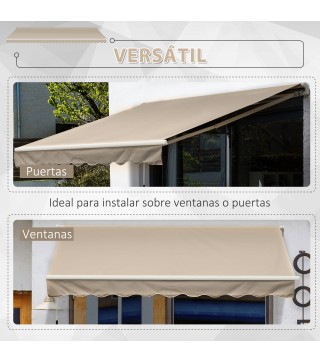 Toldo Manual Plegable
