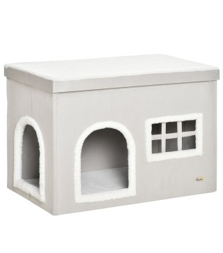 Casa Plegable para Gatos