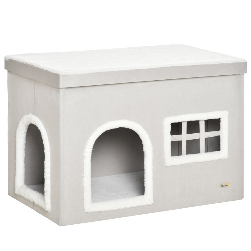 Casa Plegable para Gatos Casa Plegable para Gatos
