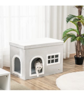 Casa Plegable para Gatos