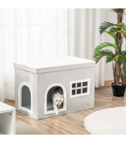 Casa Plegable para Gatos