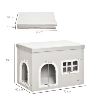 Casa Plegable para Gatos