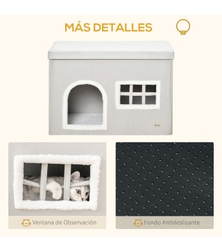 Casa Plegable para Gatos
