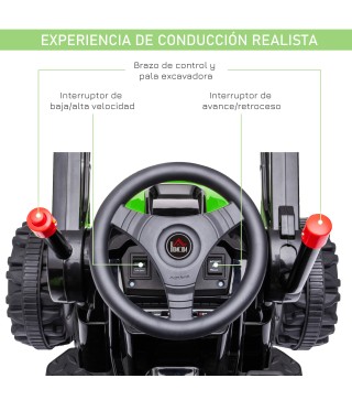 Tractor Eléctrico para Niños