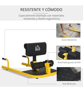 3-en-1 Profundo Sissy Squat