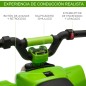 Quad Eléctrico para Niños de 18-36 Meses Vehículo Eléctrico Cuatrimoto a Batería 6V con Avance y Retroceso Carga Máx. 20 kg 72x4