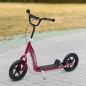 Patinete para Niños de 5-12 Años Scooter de 2 Ruedas Grandes de 12 Pulgadas con Freno y Manillar Ajustable en Altura Carga Máx.