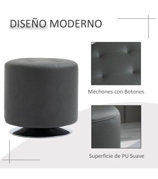 Reposapiés Otomano Giratorio