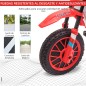 Moto Eléctrica para Niños de +3 Años 12V Moto de Juguete Infantil con 2 Ruedas de Equilibrio Velocidad 3-8 km/h Arranque Suave 1