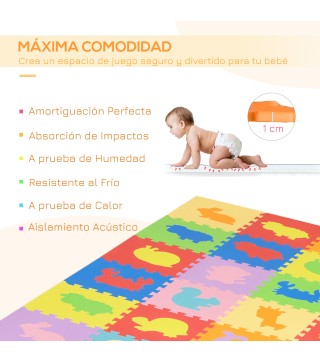 Alfombra Puzzle para Bebés