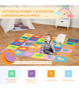 Alfombra Puzzle para Bebés