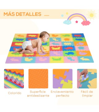 Alfombra Puzzle para Bebés